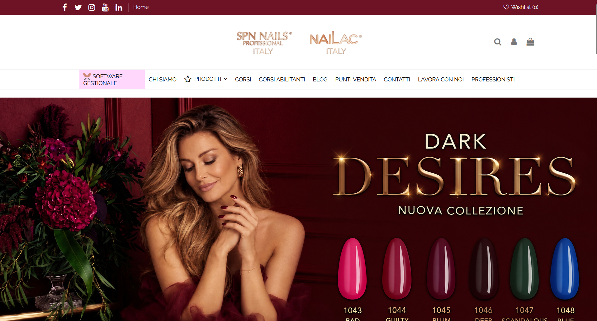 SPN Nails Italia — e-commerce